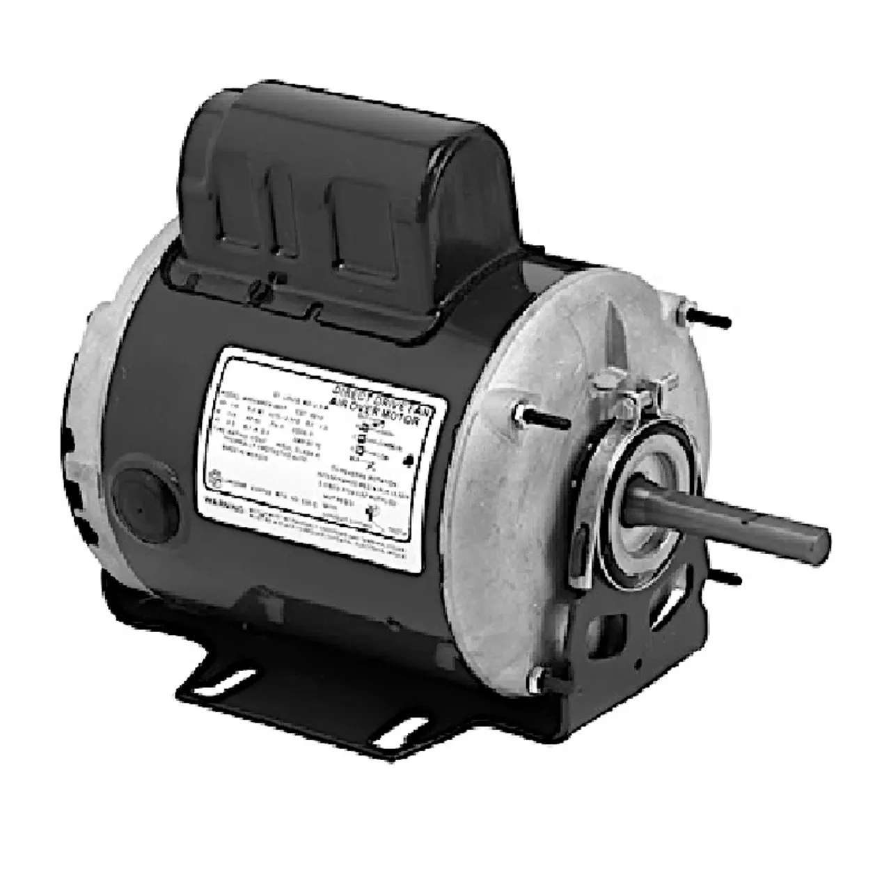 1255 Nidec | 1/4 Hp 1725 RPM 1-Speed 115/230V; 5.6″ Blower Motor