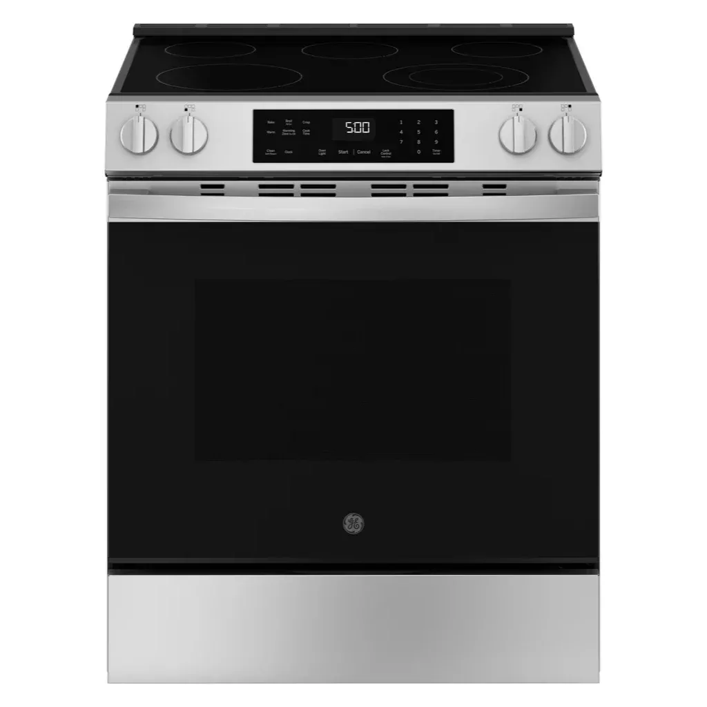 30 In Slide-In Electric Range with Crisp Mode