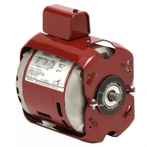 3256 Nidec 1/6 Hp 1725 RPM 115V ODP 1-Phase Hot Water Circulating Motor