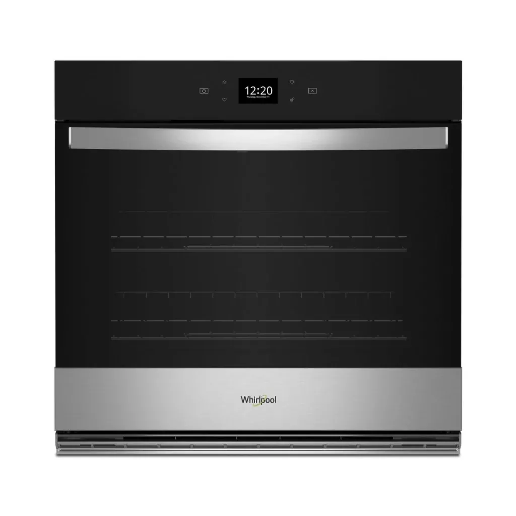 5.0 Cu. Ft. Single Wall Oven with Air Fry When Connected.