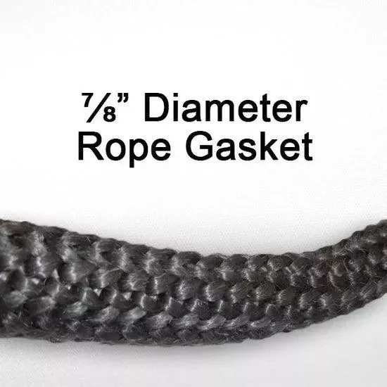 7/8" High-Temperature Rope Gasket | By the Foot