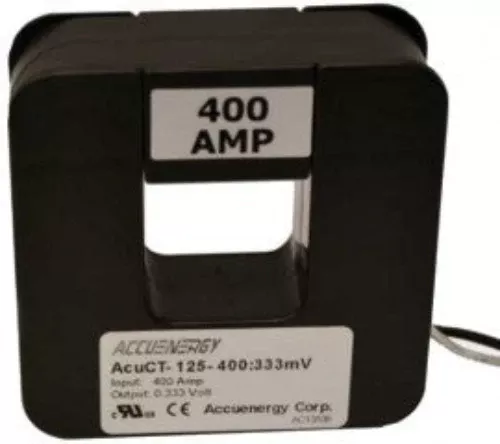 Accuenergy Split-Core Current Transformer (333mV Output) AcuCT-125-400