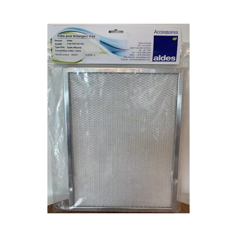 Aldes 683957 MERV 13 Replacement Filter (2-Pack)