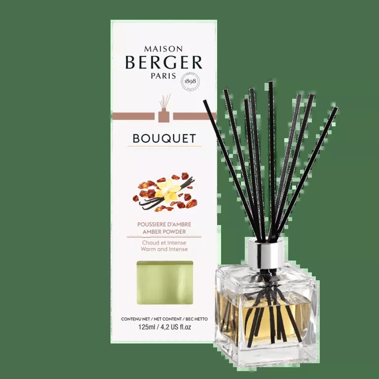 Amber Powder Cube Reed Diffuser
