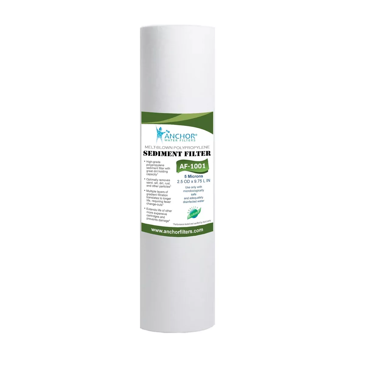 Anchor Sediment PP Filter Cartridge - 10-inch