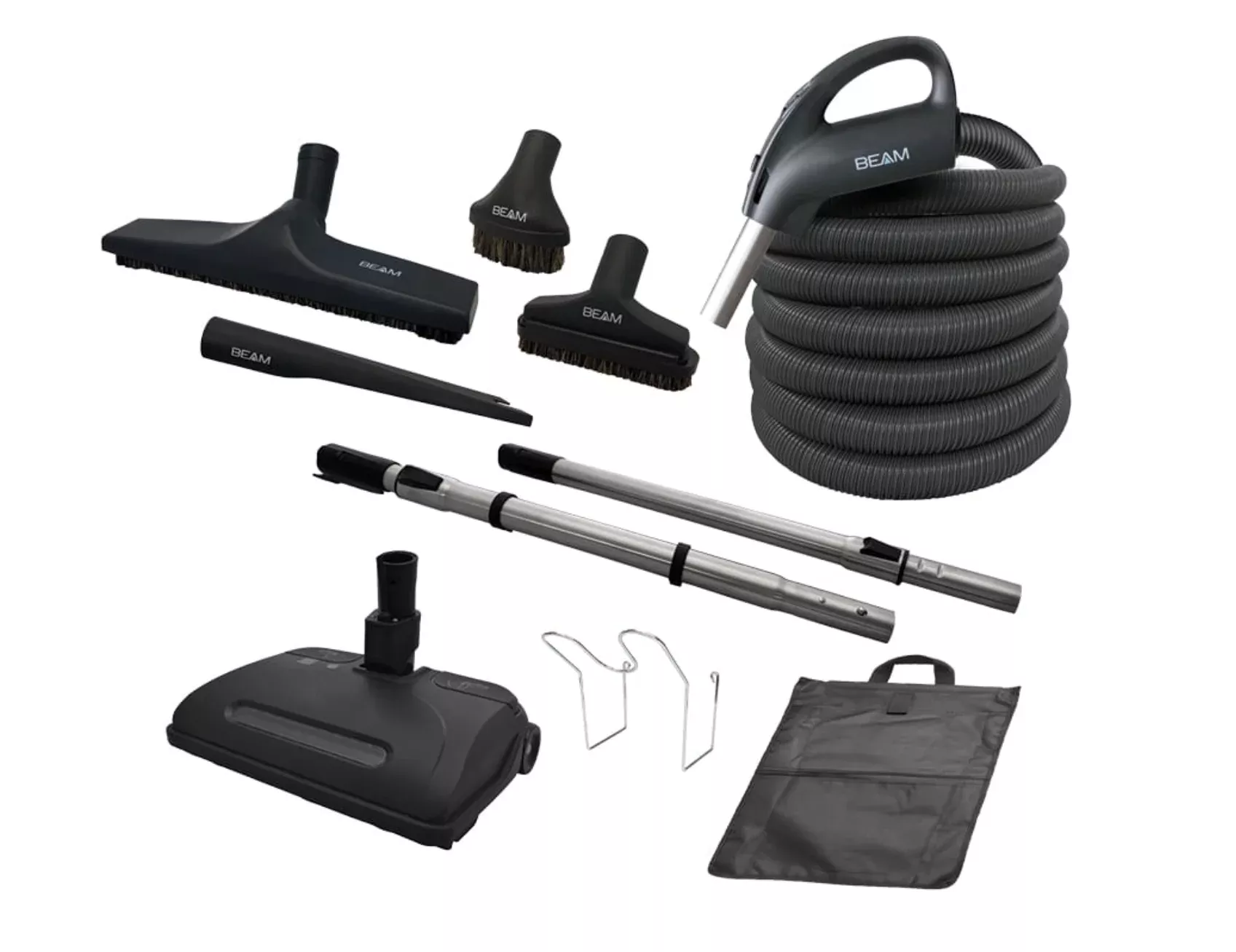 Beam Central Vacuum 35' Hard Floor & Carpet Cleaning Set
