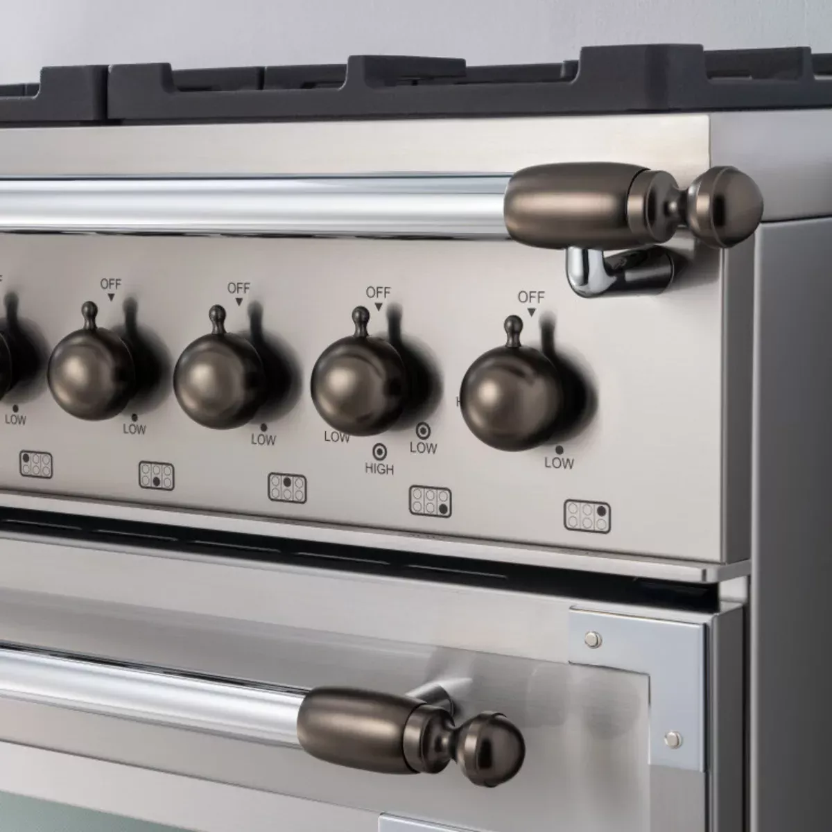 Bertazzoni DS1HERTSB Knob and Handle Set