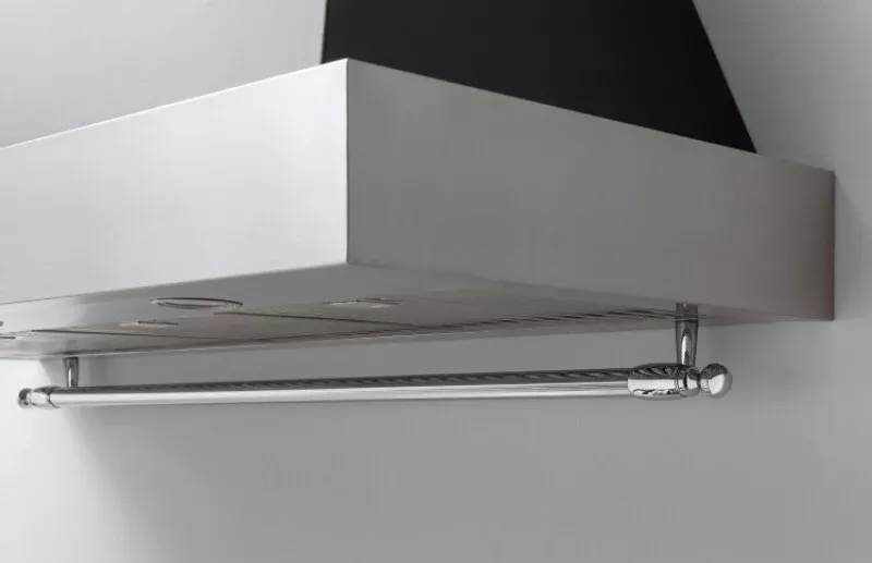 Bertazzoni KC36HERTNE Wall Mount Canopy, Nero Matt, 36 Inch (Open Box / Scratch & Dent)