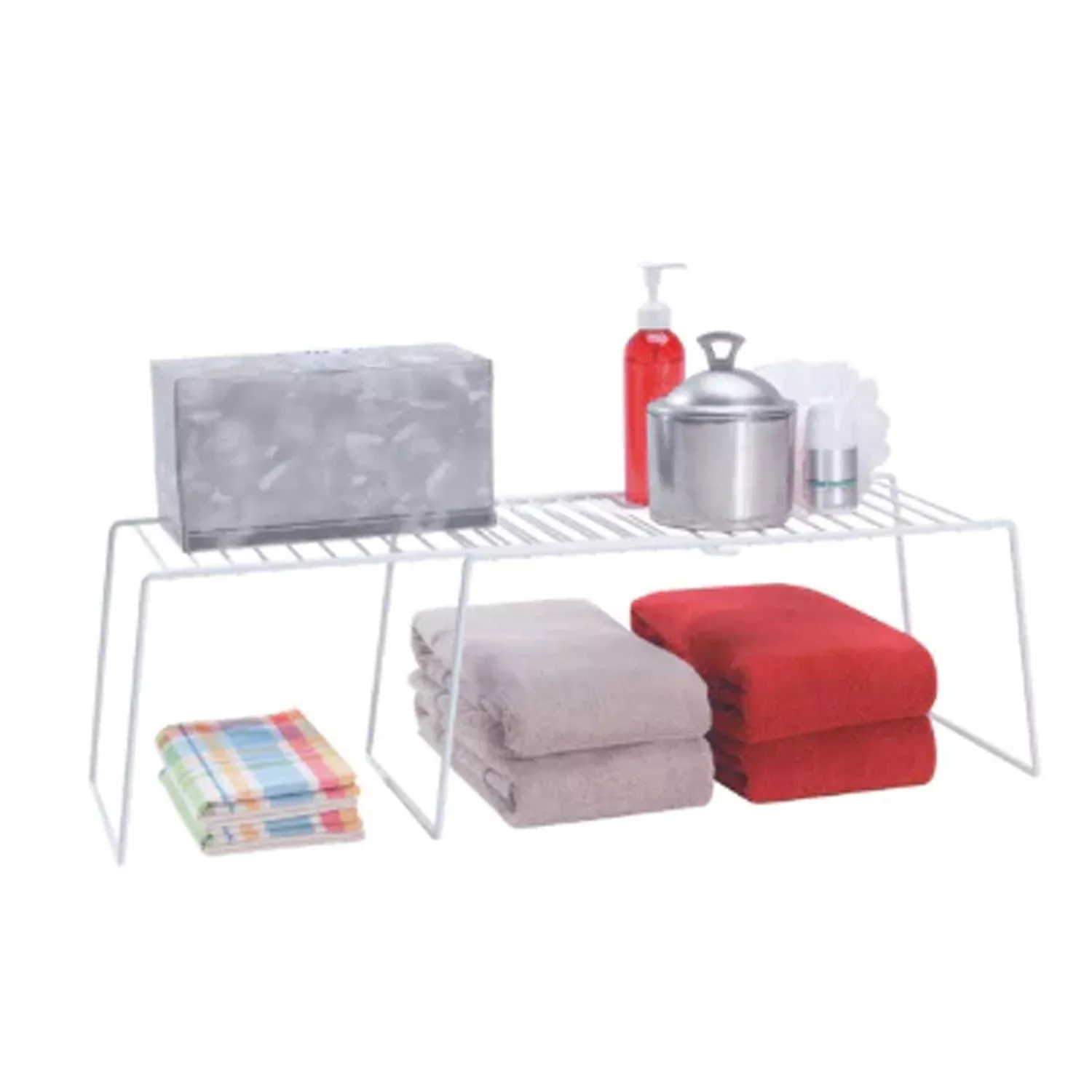 Better Houseware Expanding Shelf, White, Large