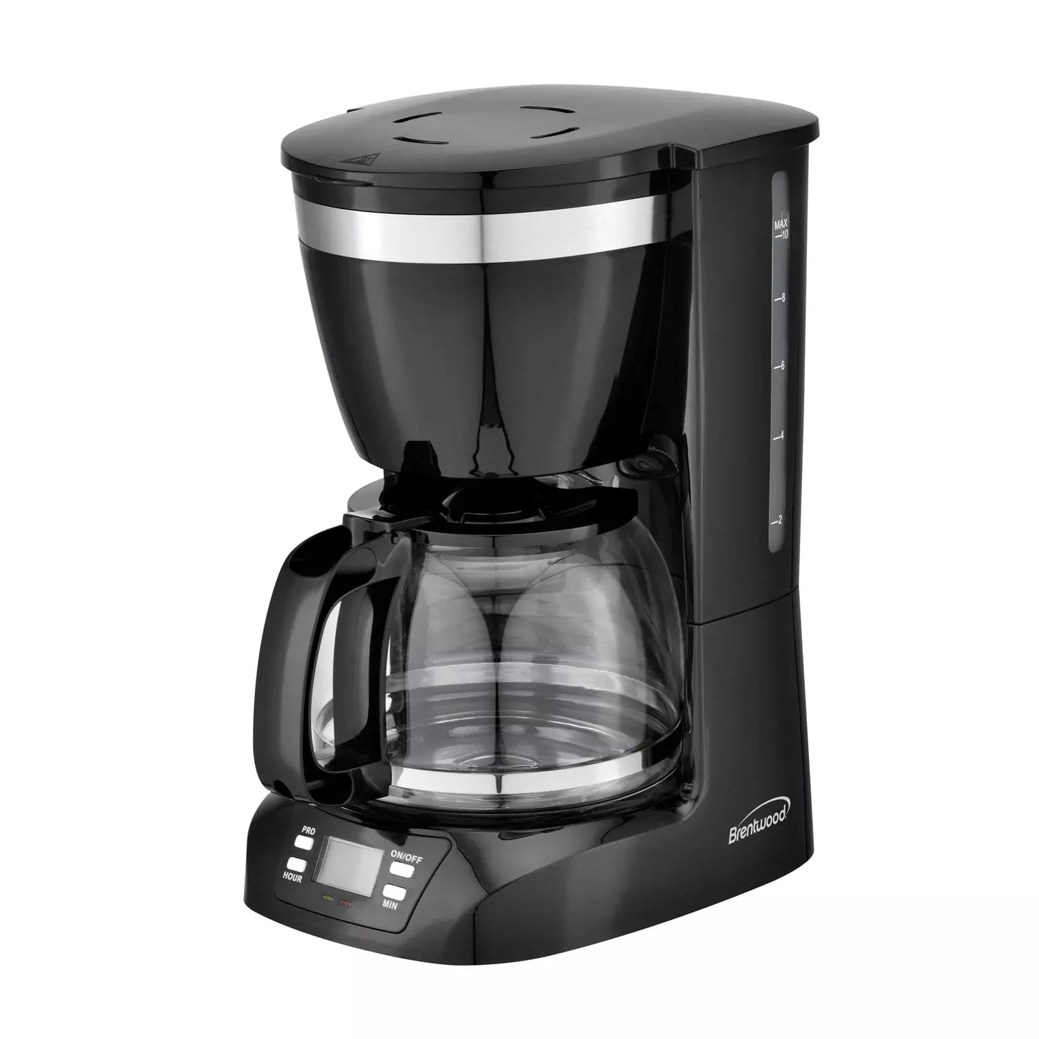Brentwood 10-Cup Digital Coffee Maker, Black