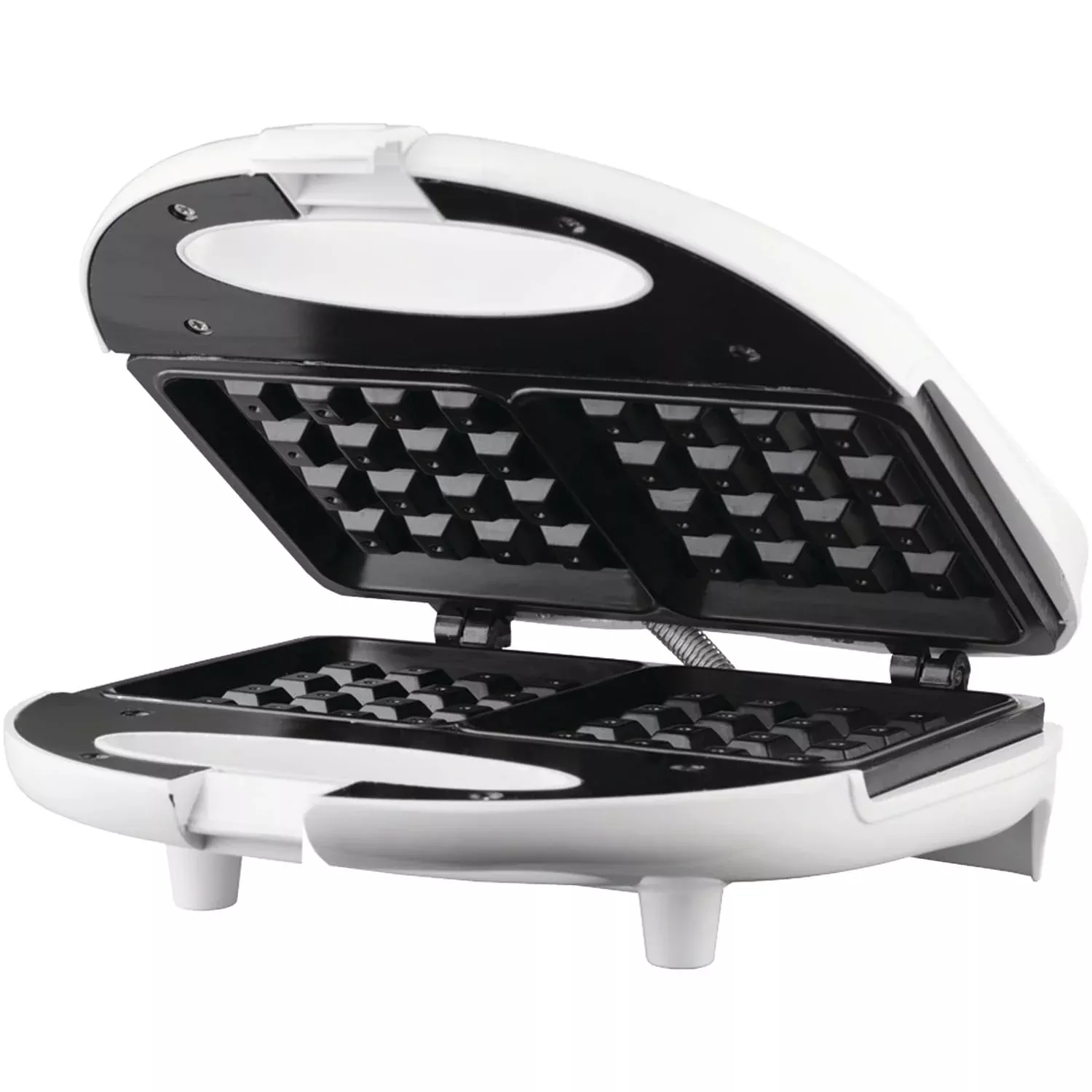 Brentwood Nonstick Dual Waffle Maker, White