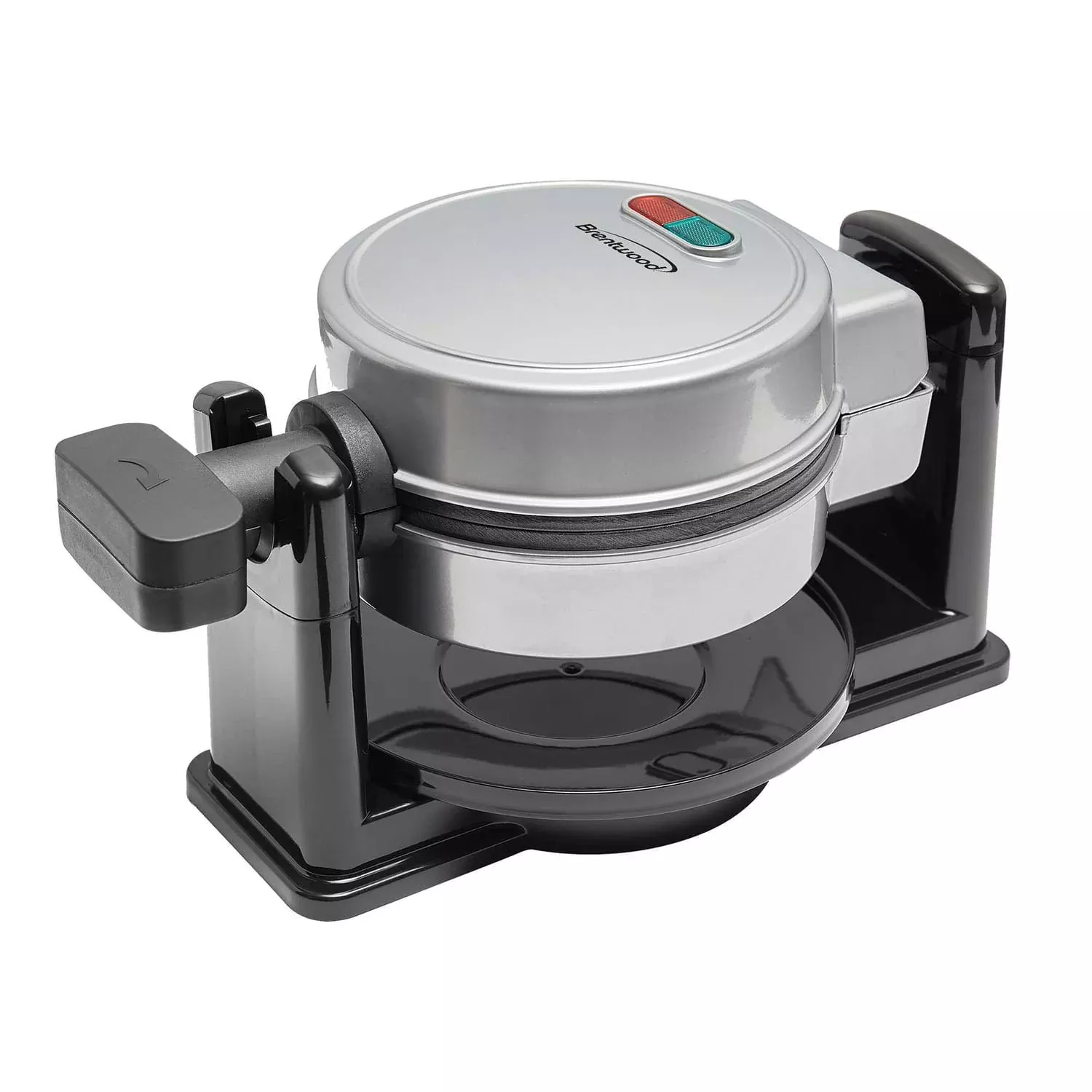 Brentwood TS-231S Electric Belgian Waffle Maker, Silver