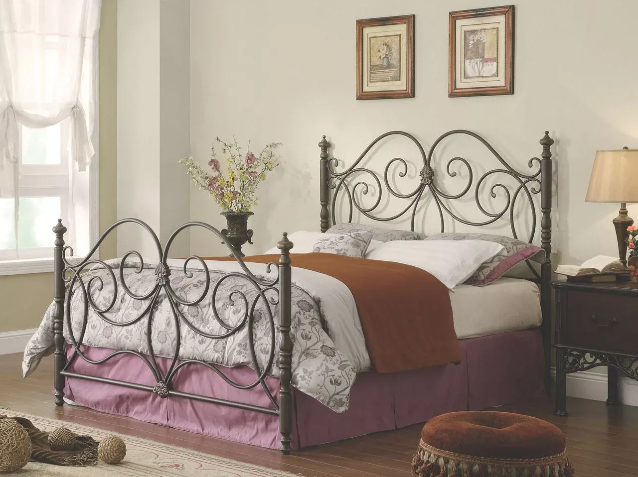 Cama Metal C300258Q Full Queen