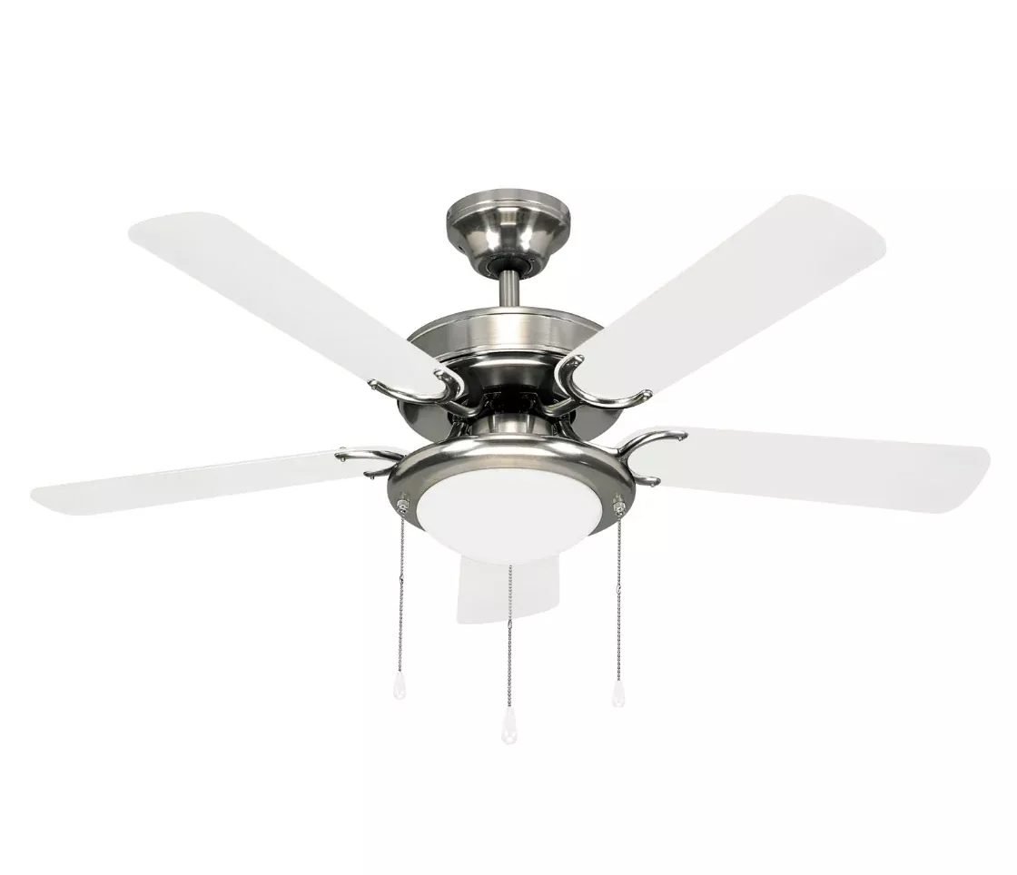 Canarm Eclipse 42" Ceiling Fan (Brushed Pewter, 2x60W)