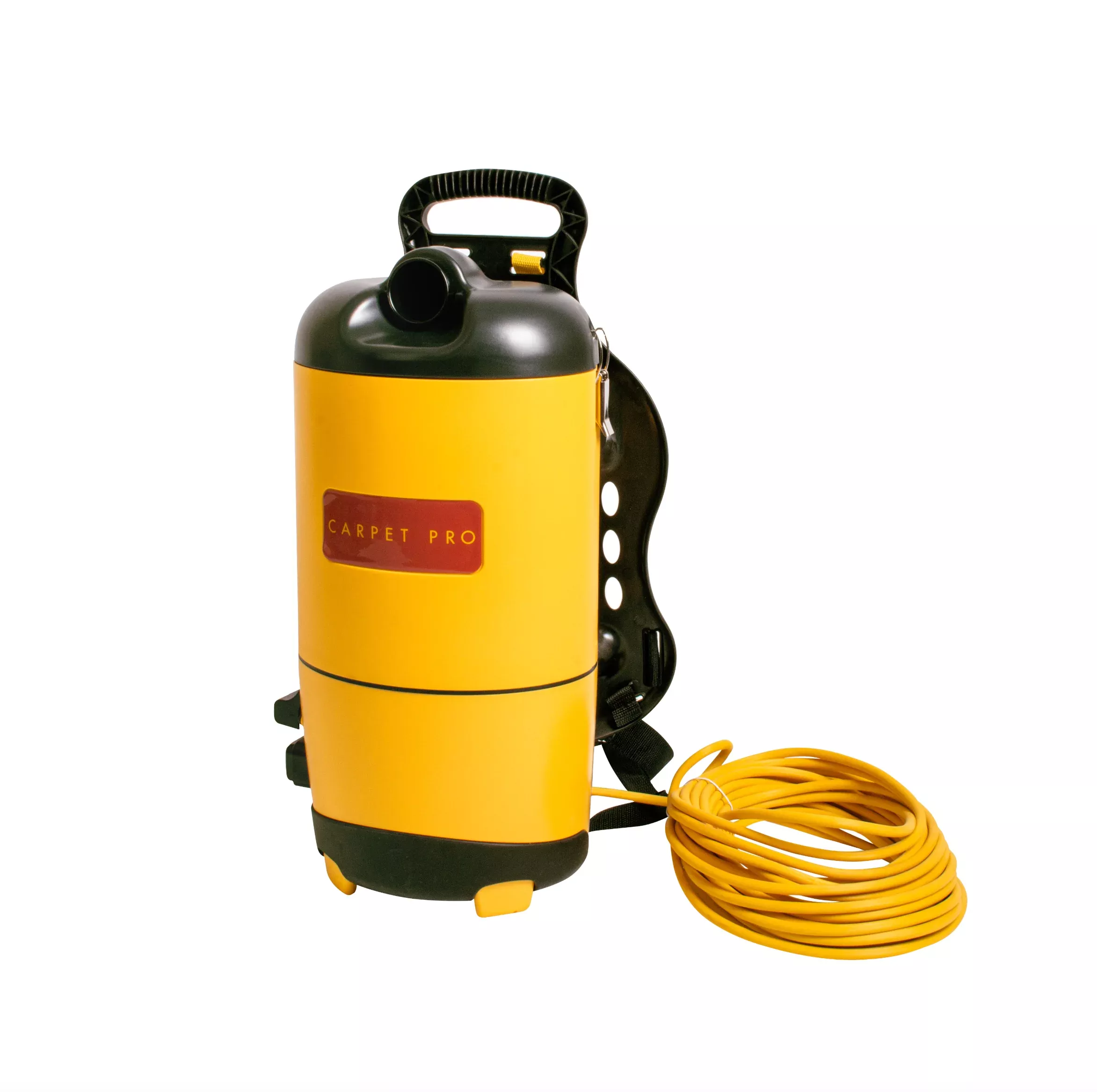 Carpet Pro Commercial Backpack Vacuum - Yellow