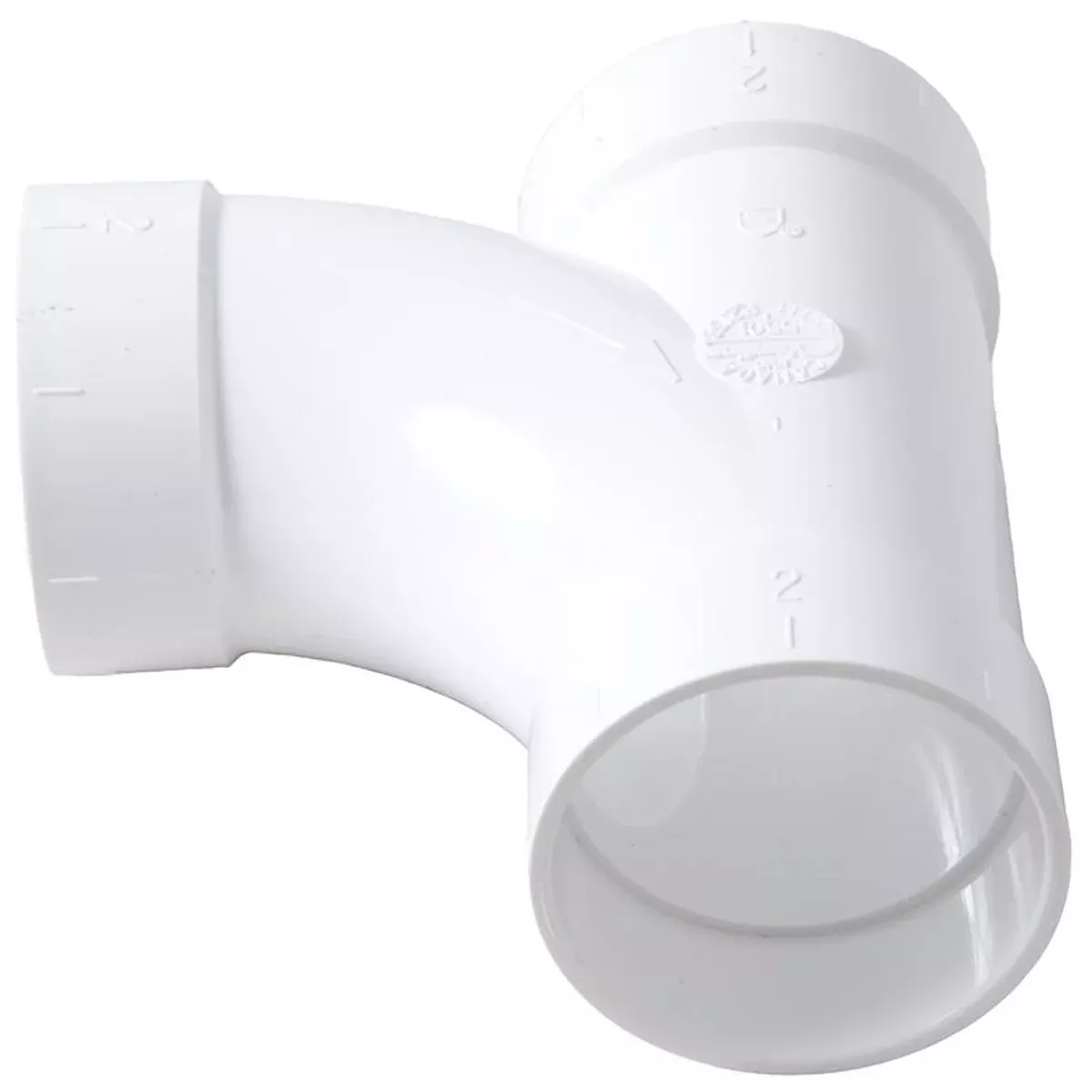 Central Vacuum 90 Degree Tee Y Fitting