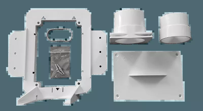 Central Vacuum Hide A Hose HS5000 Rough In Kit HS5000R For in wall retractable system