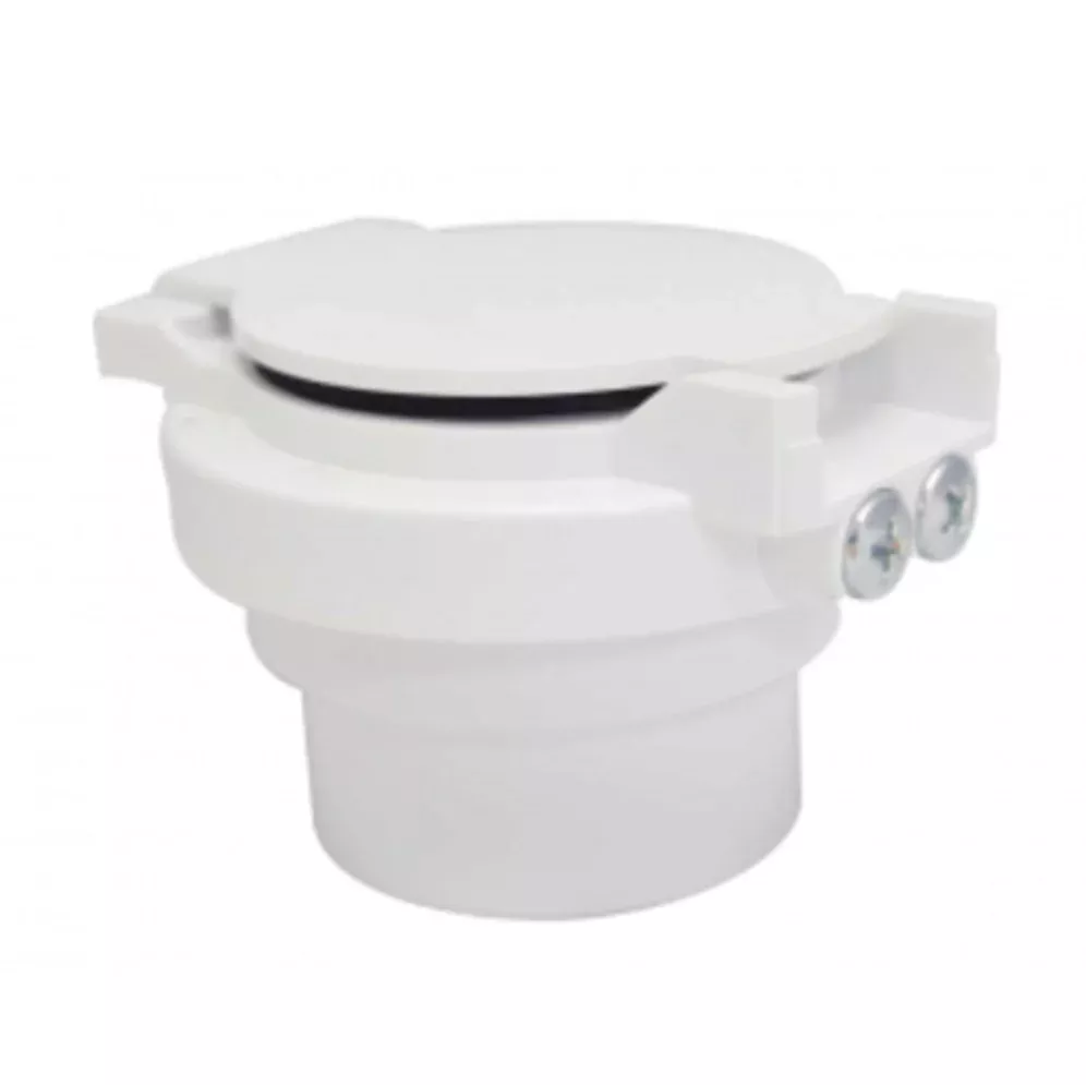 Central Vacuum Utility Inlet Valve with Low 24 Volt Connection