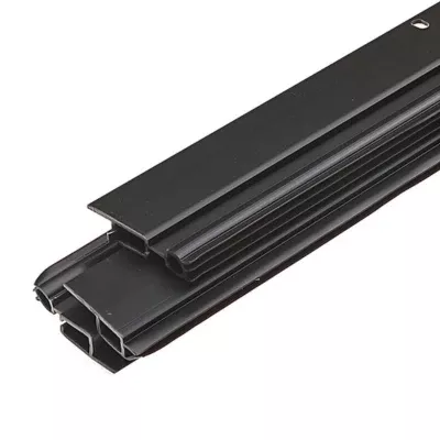 Climaloc Door Jamb Set, Adjustable PVC, Brown