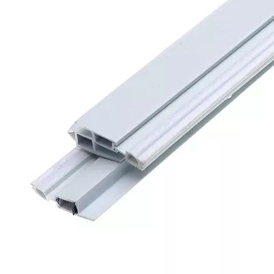Climaloc Door Jamb Set, Adjustable PVC, White