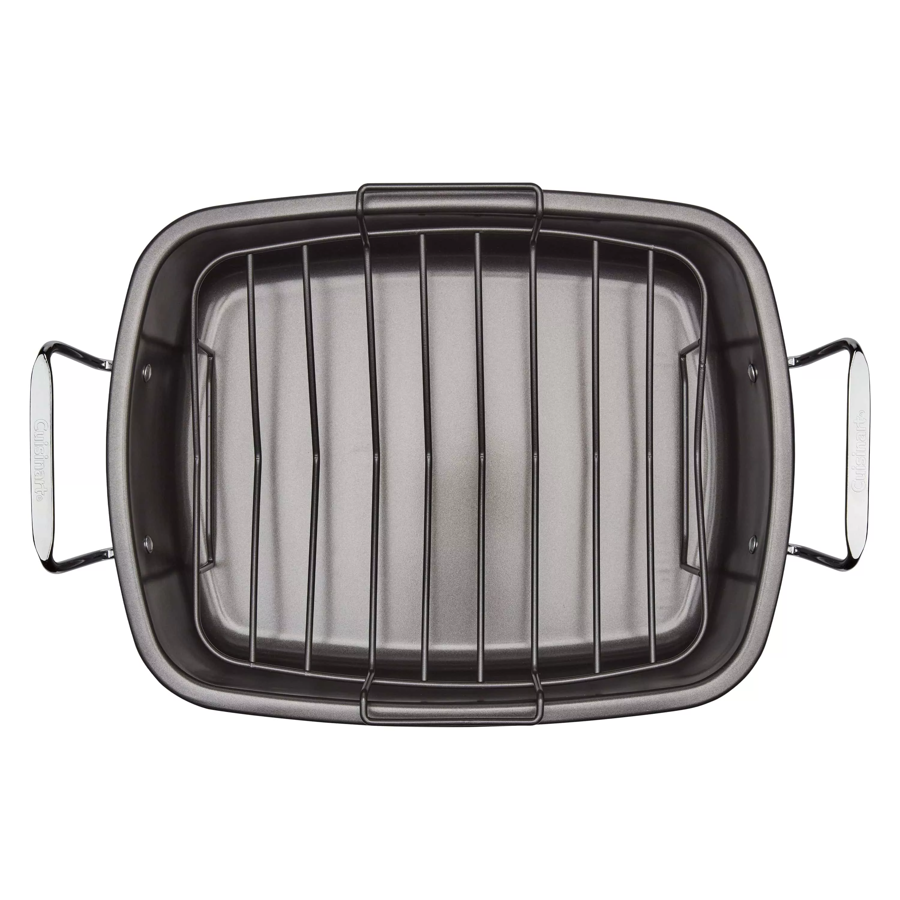 Cuisinart 16″ Roaster with Rack, Gray