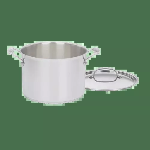 Cuisinart Chef's Classic™ 8 Quart Stockpot with Cover, Silver