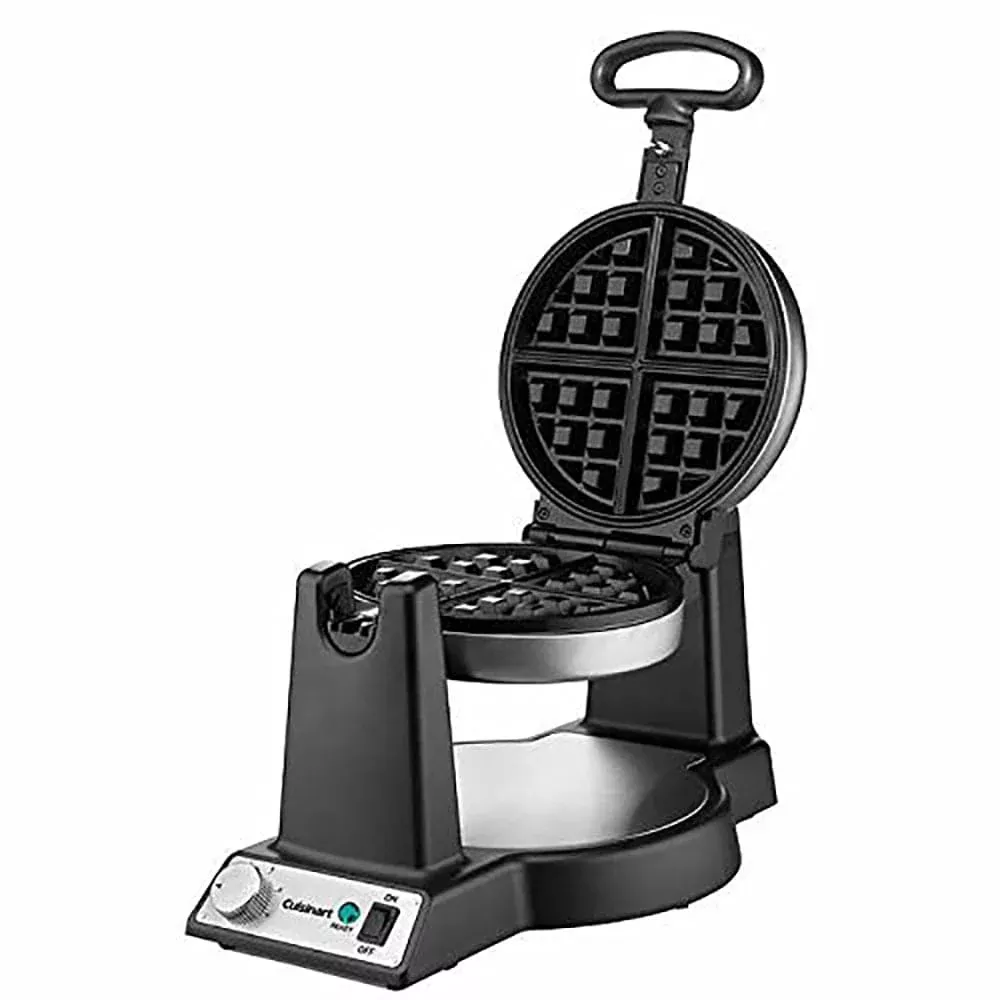 Cuisinart Flip Belgian Waffle Maker, Stainless Steel/Black - Certified Refurbished