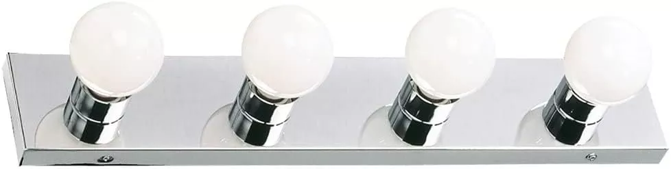 Design House 500892 Vanity Light, Polished Chrome