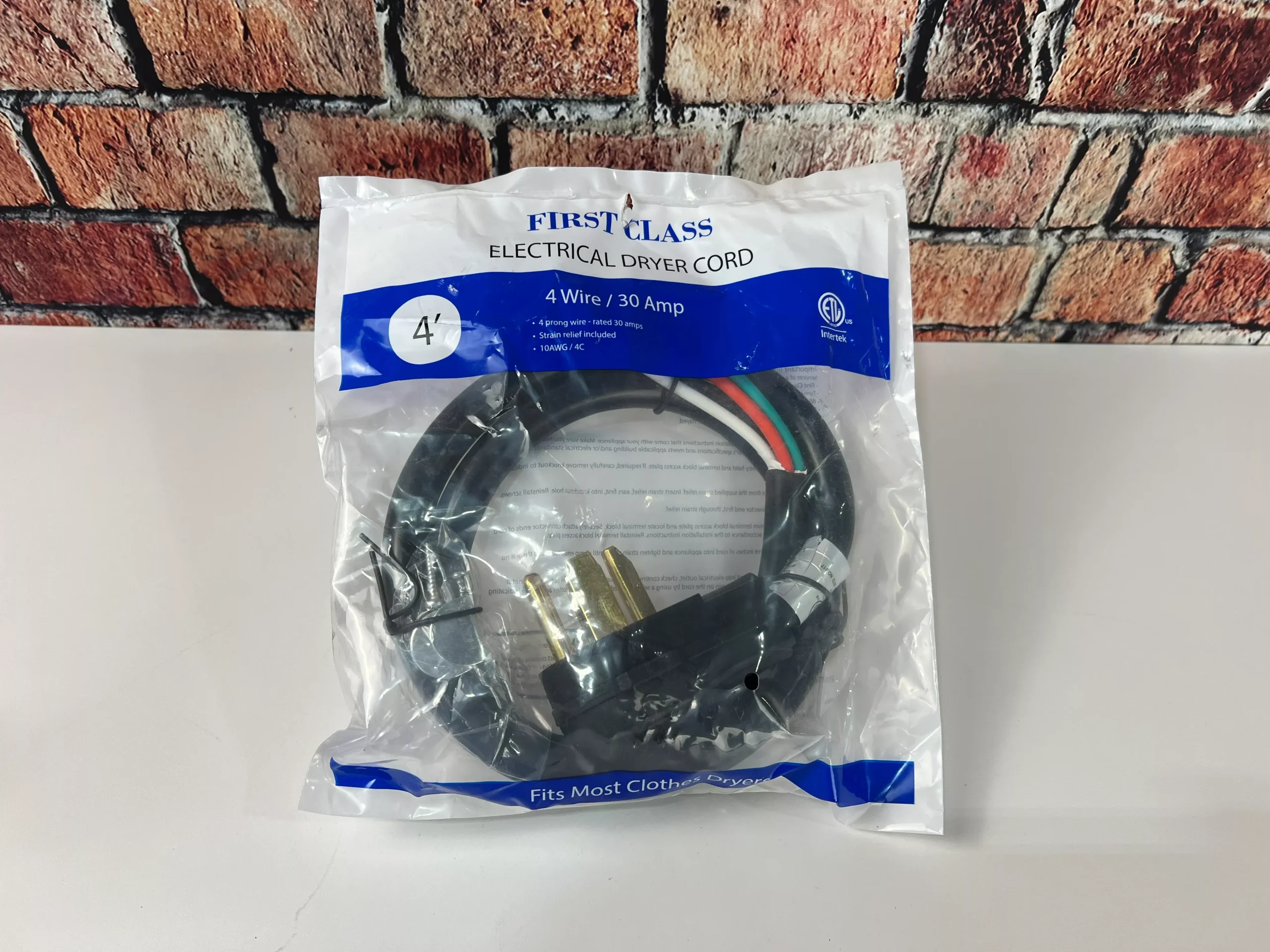 Dryer Cord 4 Prong Plug