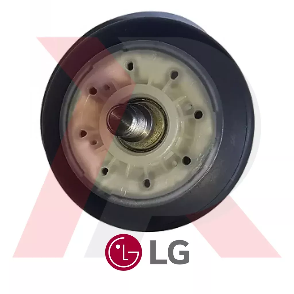 Dryer Drum Support Roller & Axle #4581EL2002L