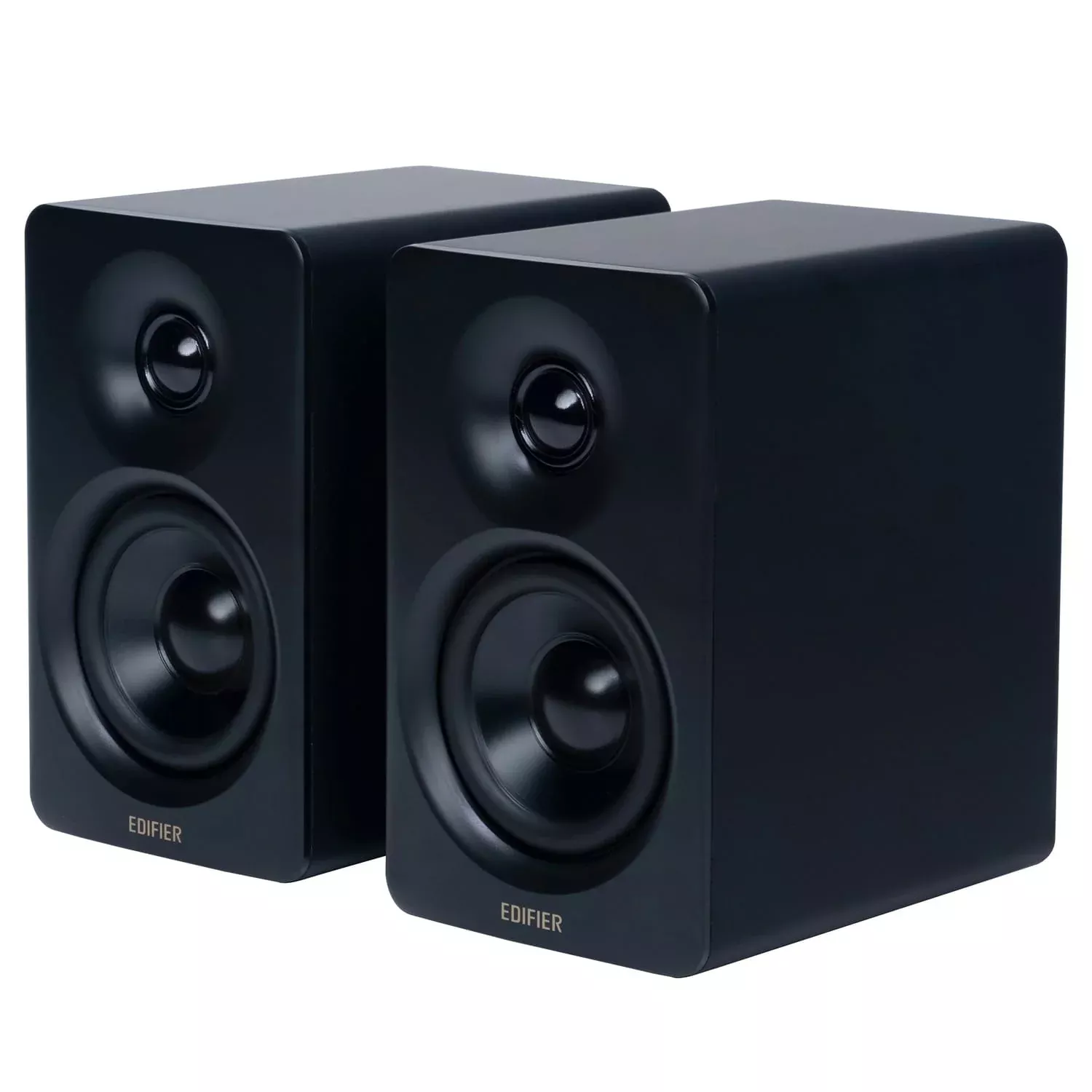 Edifier 66-Watt-RMS Bluetooth M60 Powered Compact Desktop 2.0 Speakers with 3-In. Woofers, Hi-Res Audio/Wireless, DSP, Touch Panel Control, Pair
