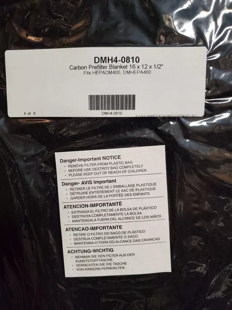 Electro Air DMH4‐0810 Replacement Filter