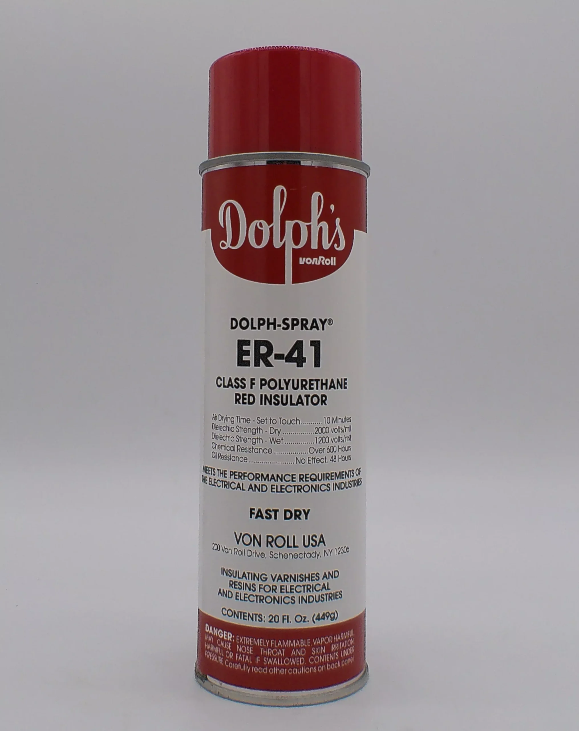 ER-41 – Varnish Polyurethane Rouge - 1 SPRAY CAN20 Oz