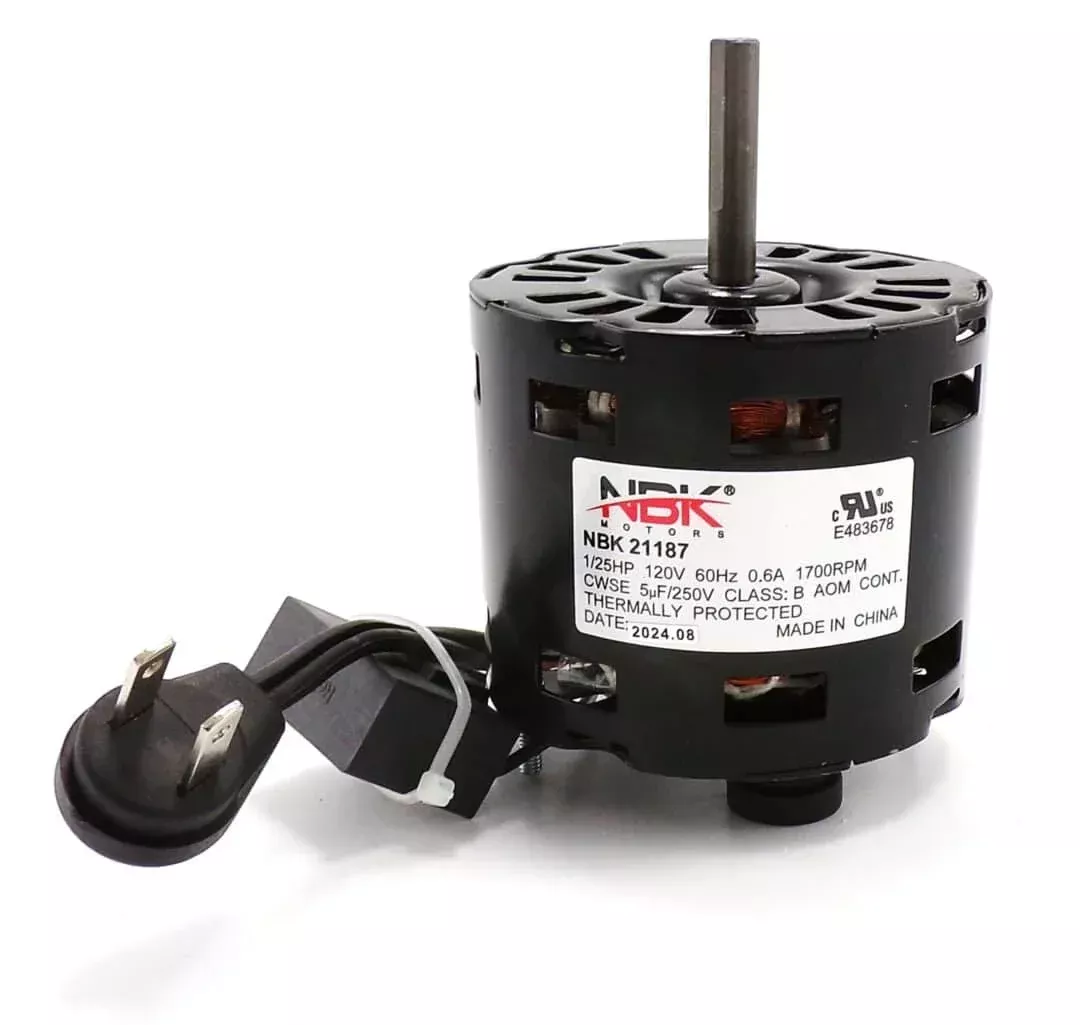 Fan Motor 120V Replacement for Broan S99080596 – NBK-21187
