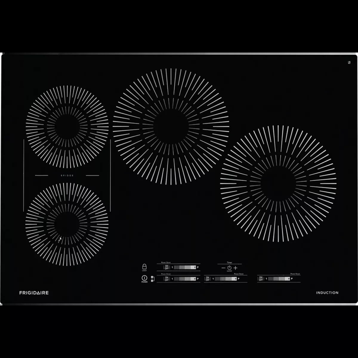 Frigidaire FCCI3027AB Induction Cooktop, 30 Inch (Open-Box / Scratch & Dent)