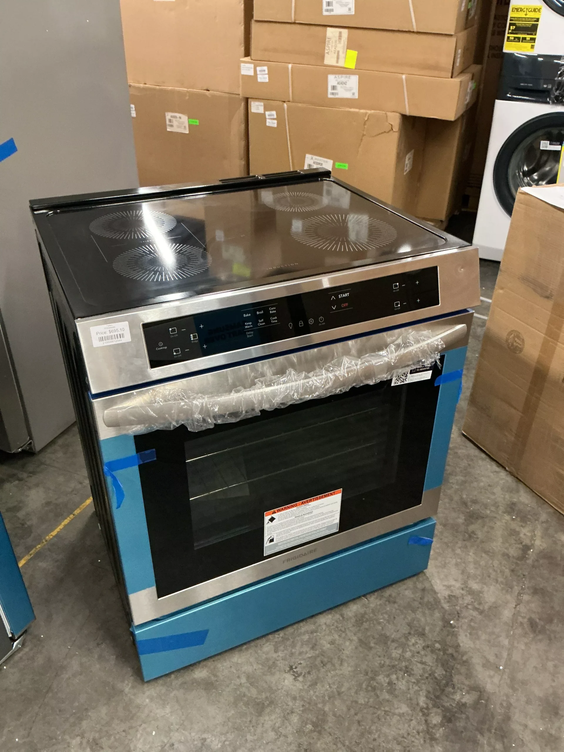 Frigidaire FCFI3083AS Induction Range (Open Box / Scratch & Dent)