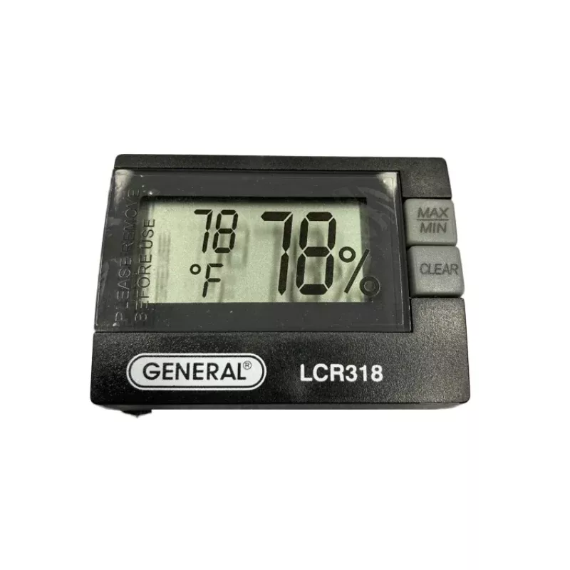 General Aire G-98 Indoor Humidity and Temperature Gauge