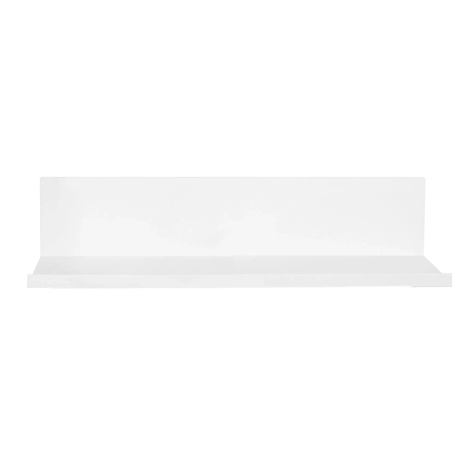 Hangman No-Stud Floating Shelf, 12 In.; White