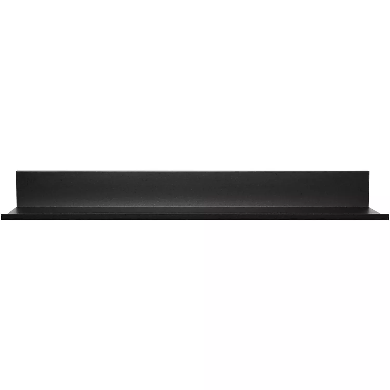Hangman No-Stud Floating Shelf, 24 In.; Black