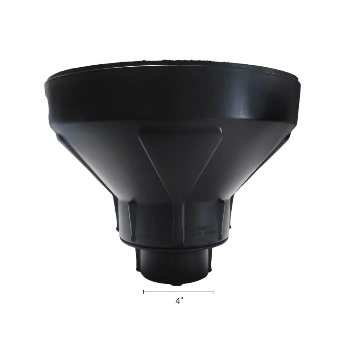 Heavy Duty Commercial Media Funnel 4" or cut to turn into 6" Tank Openings