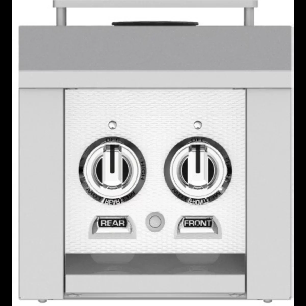 Hestan AGB2CP-WH Color Control Panel for Double Side Burner, Froth