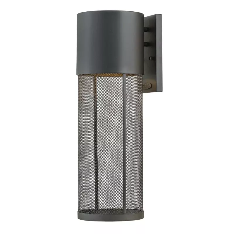 Hinkley 2305BK Outdoor Wall Light, Black