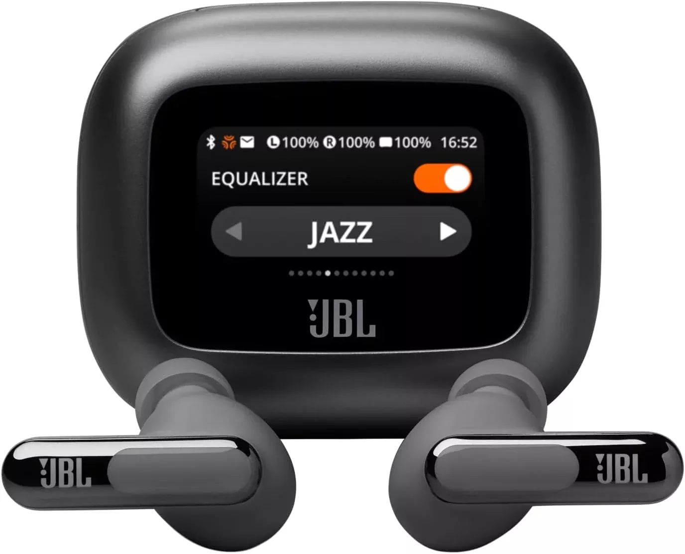 JBL Live Beam 3 True Wireless Bluetooth Earbuds, Black - Certified Refurbished