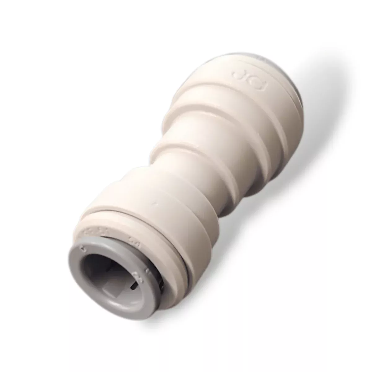 John Guest PI201612S Reducing Union - 1/2" x 3/8"