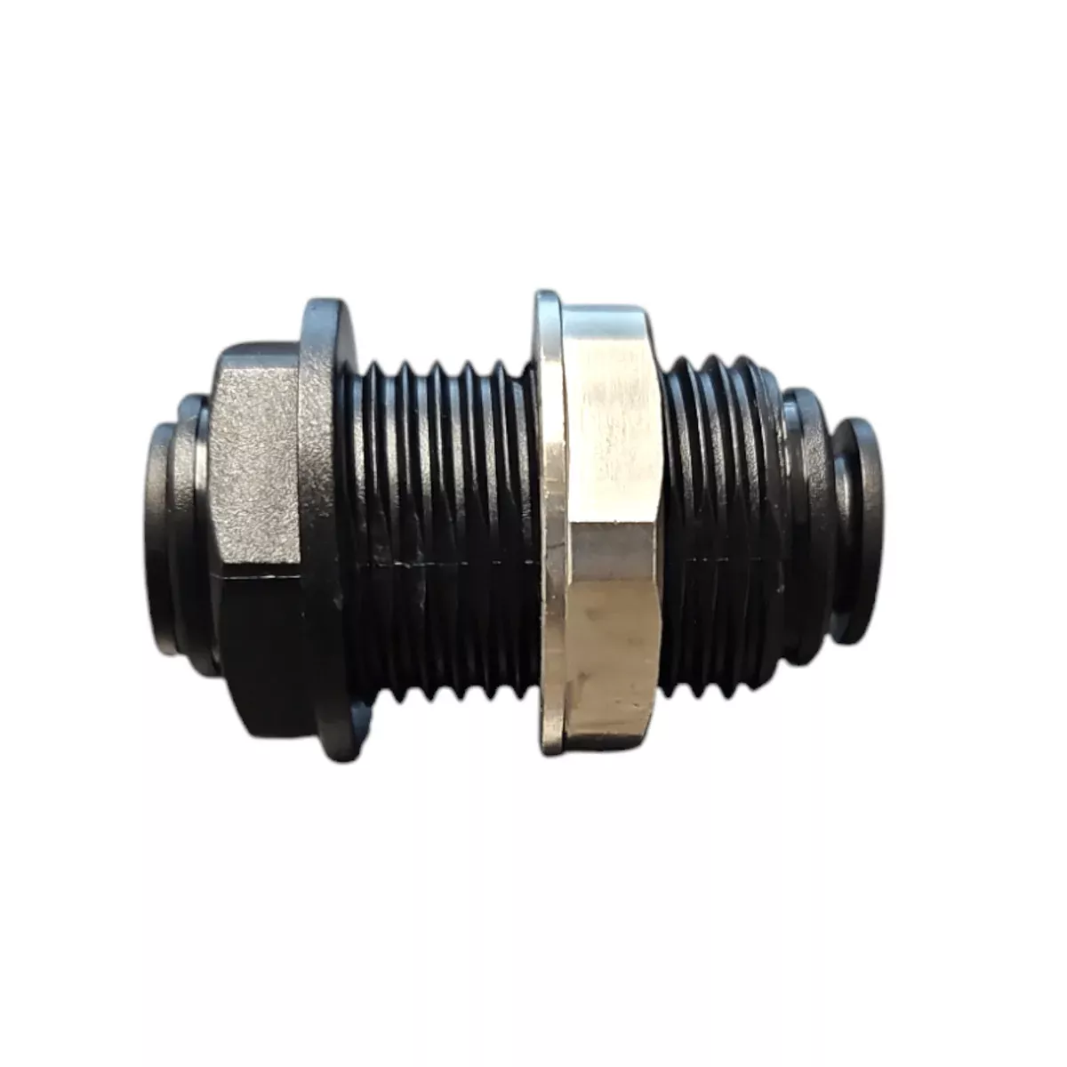 John Guest PM1208E Black Bulkhead Union 8MM