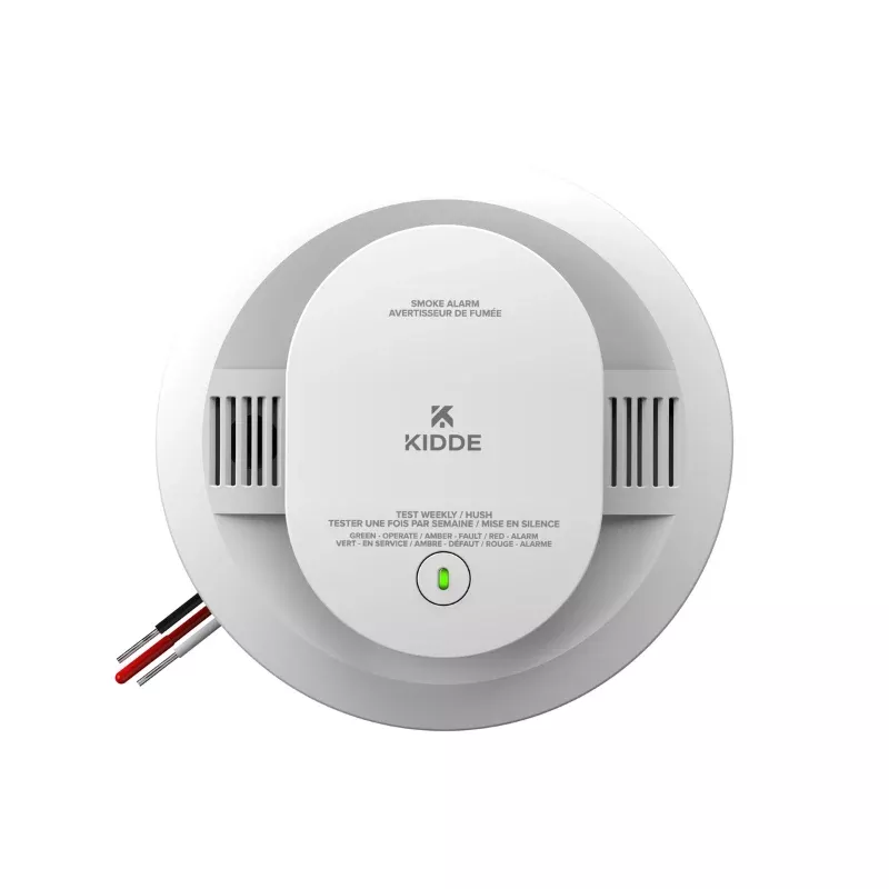 Kidde 120V Hardwired Smoke Alarm, Battery Backup
