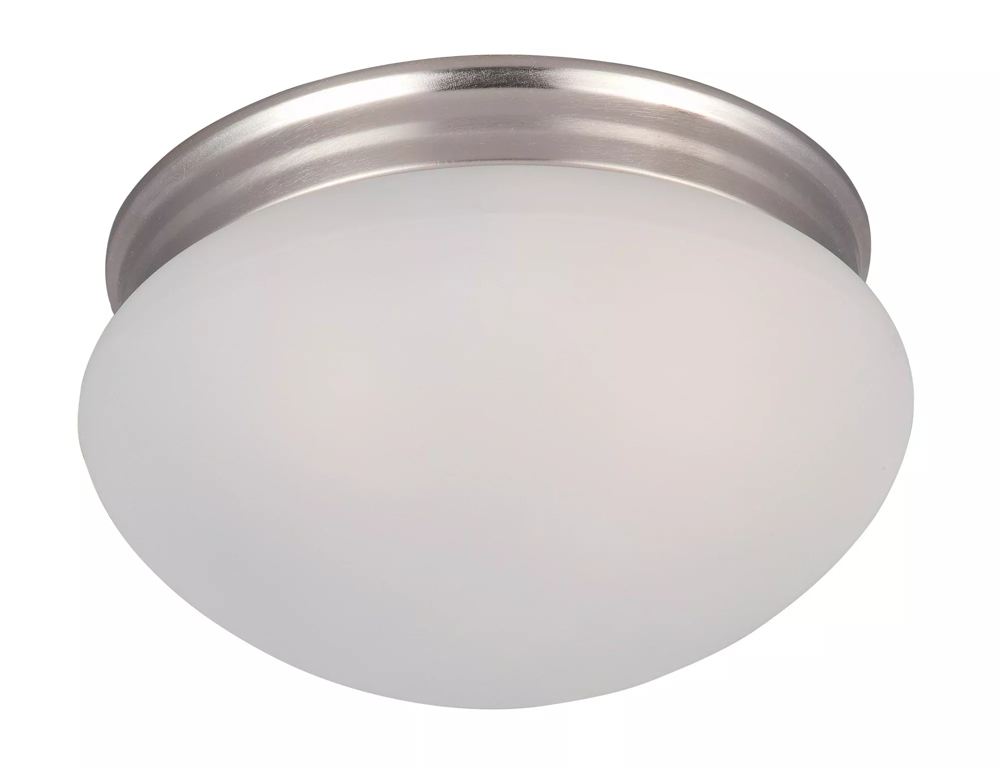 Maxim Lighting 5885FTSN Semi-Flush Mount Ceiling Light, Satin Nickel