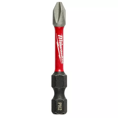Milwaukee SHOCKWAVE™ 2” Impact Phillips #2 Power Bits (15 Contractor PK)