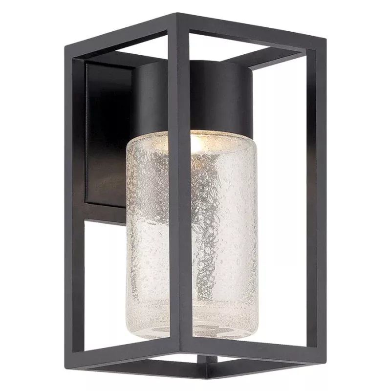 Modern Forms WS-W5411-BK Outdoor Wall Light, Structure Collection