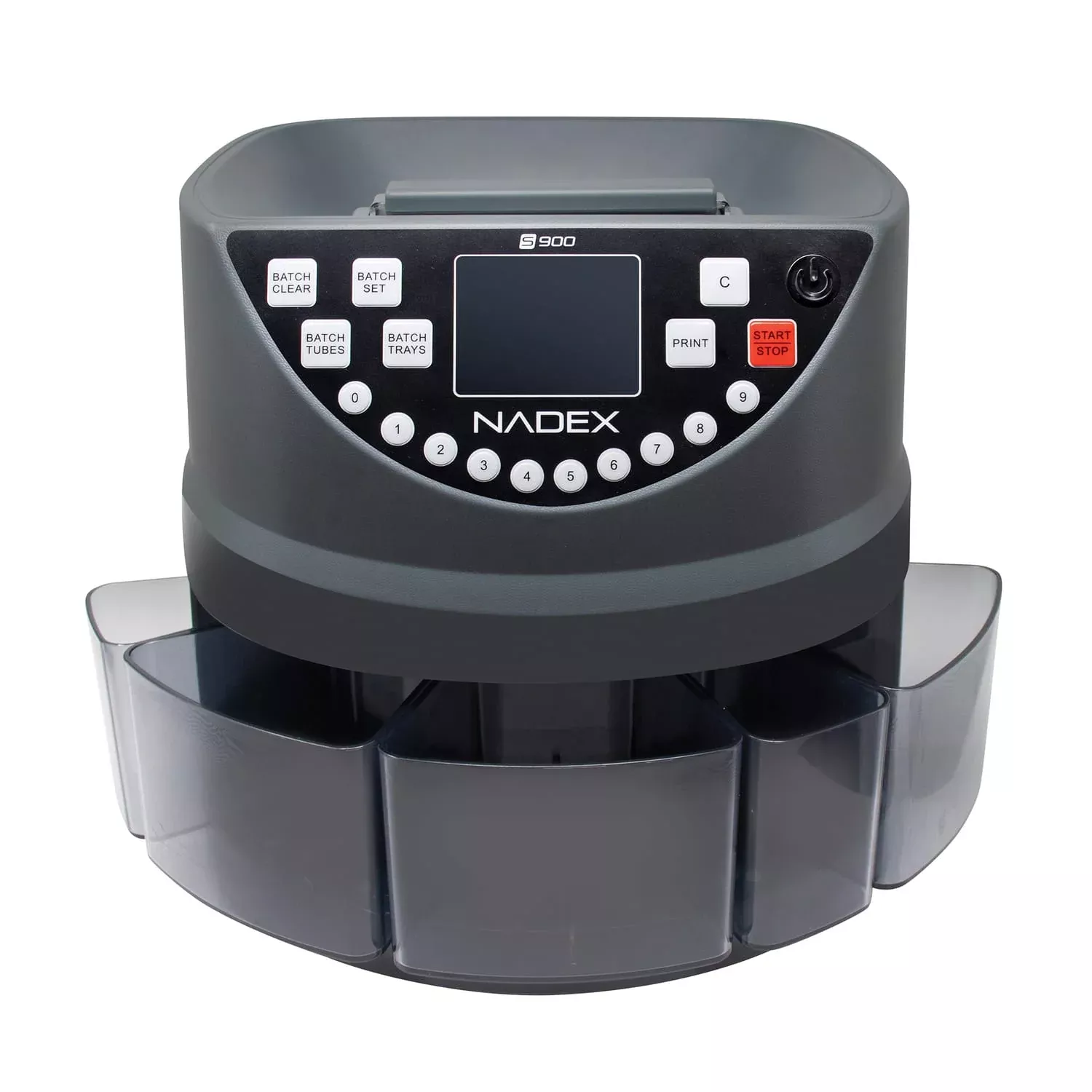 Nadex Coins S900 Coin Counter, Sorter, and Wrapper Machine